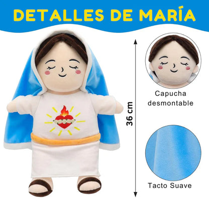 Peluche Vírgen María